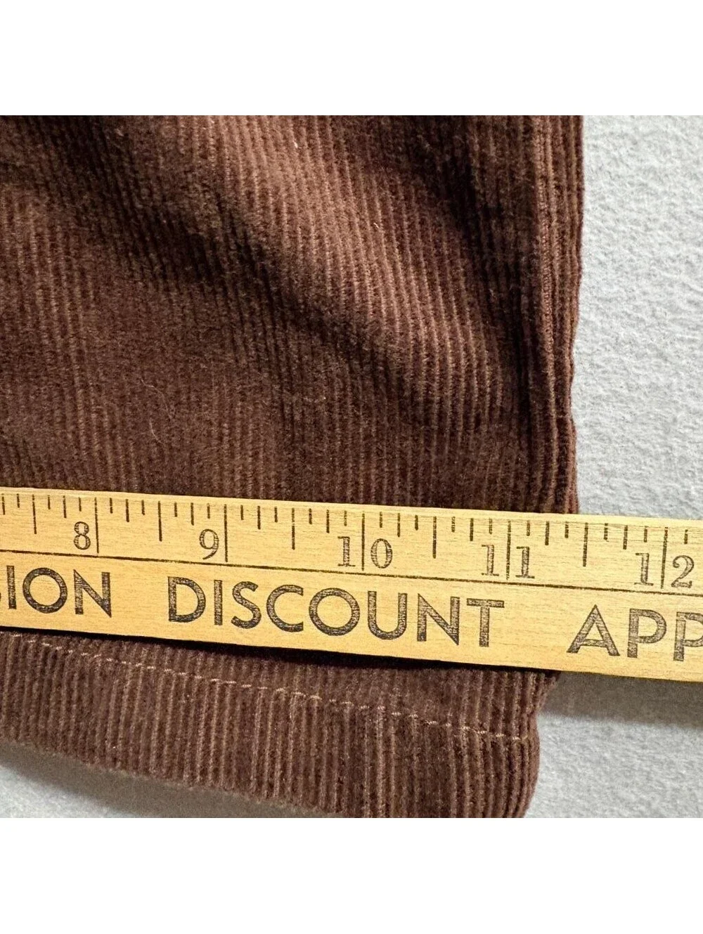 Forever 21 Corduroy Cargo Pants Womens XL Brown Wide Leg Elastic Waist Cotton